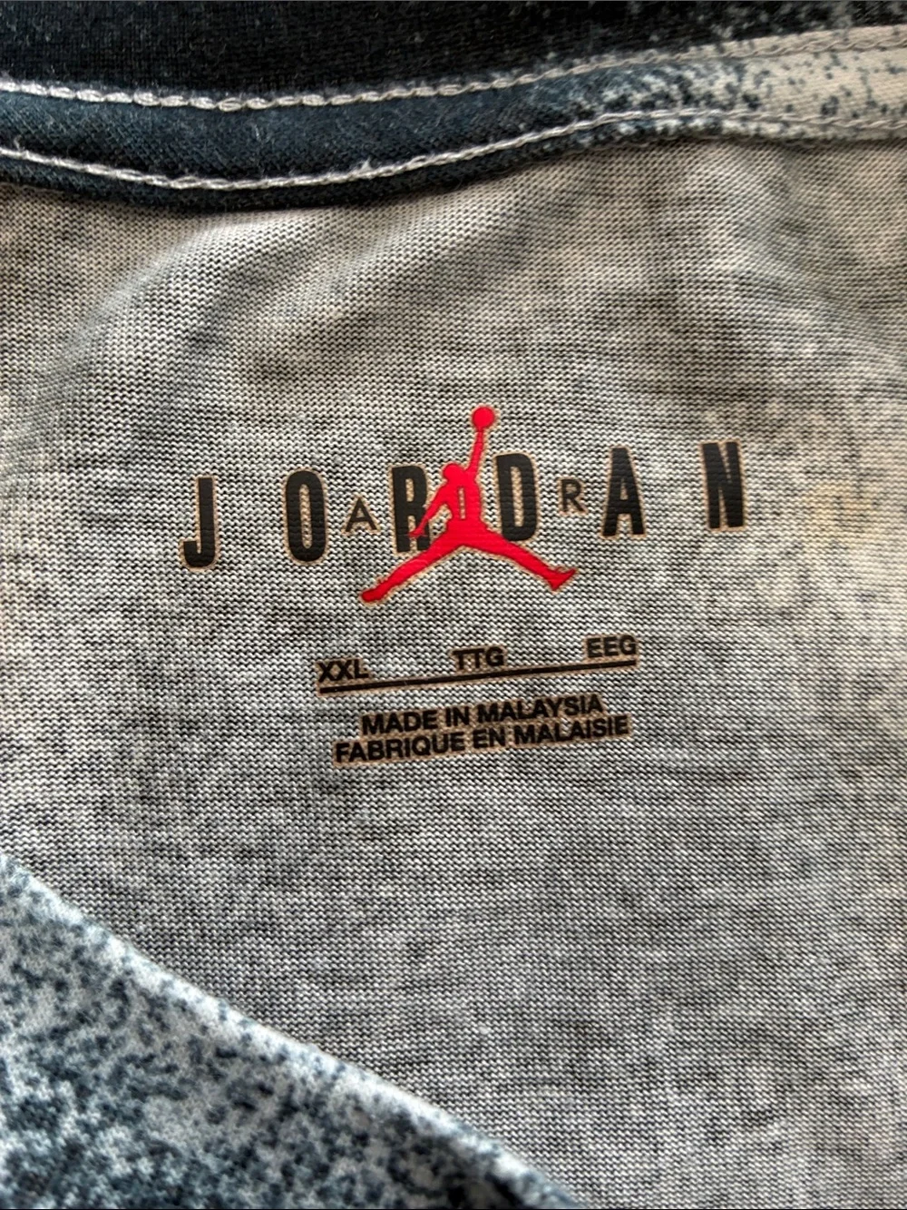 Jordan Mens Graphic Tee with Planet Size 2XL